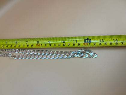 Silver Curb Chain