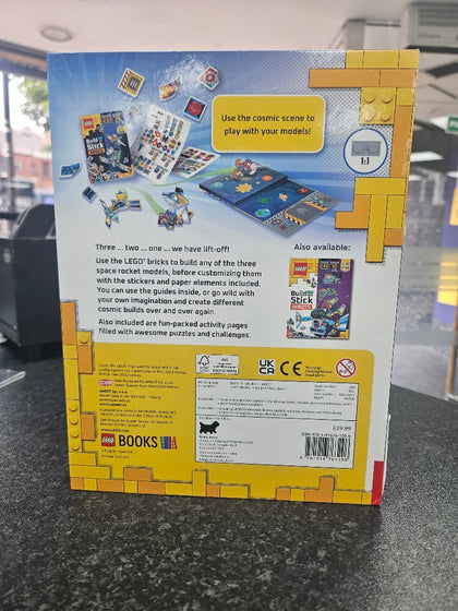 Lego Build and Stick Space Book