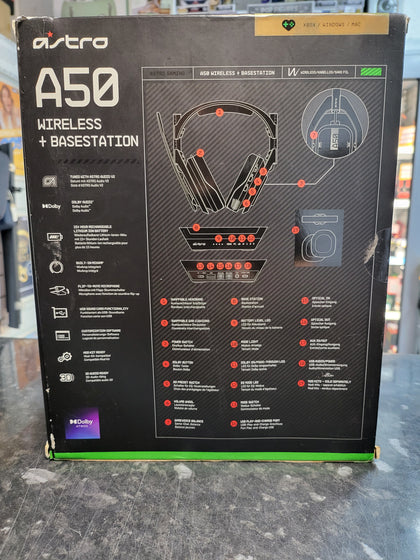 ASTRO A50 Wireless Gaming Headset and Base Station for Xbox/PC/Mac