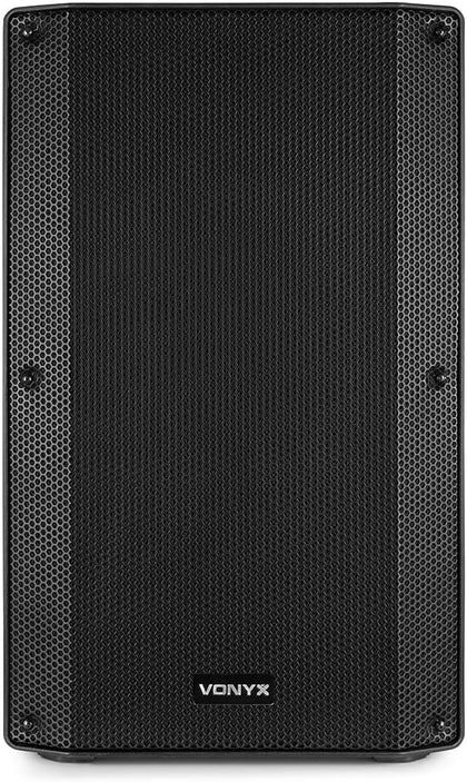 Vonyx VSA15BT 15-Inch Active PA Speaker with Bluetooth, 1000W Bi-Amplified Loudspeaker System COLLECTION ONLY