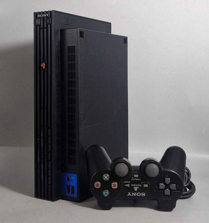 Playstation 2 Console Black with Black Controller Unboxed