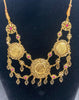 22ct Gold 3 1/2 Sovereign Necklace, 53g