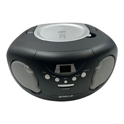Groov-e Original Boombox Portable CD Player