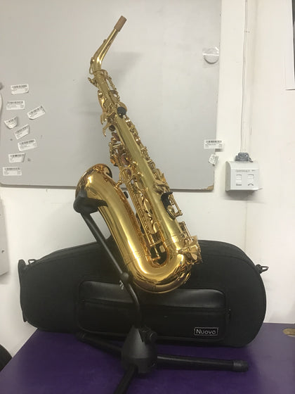 Nuova Nas-3 Saxophone with hard case & accessories.
