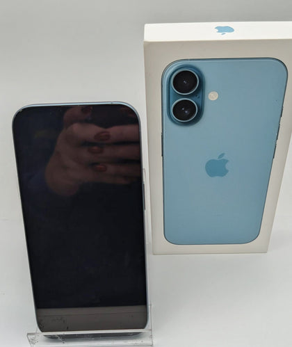 Apple Iphone 16 128gb, Teal, Unlocked 100% battery