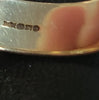 9CT Yellow Gold Band Ring  - Size Q - 4.39G - Hallmarked