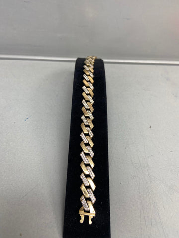 14ct Gold Bracelet 15.79g