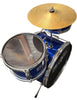 PDT Music Alley 3 Piece Jr Drum Kit Blue *COLLECTION ONLY*