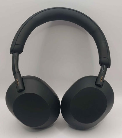 Sony WH-1000XM5 Wireless Noise Cancelling Headphones black unboxed