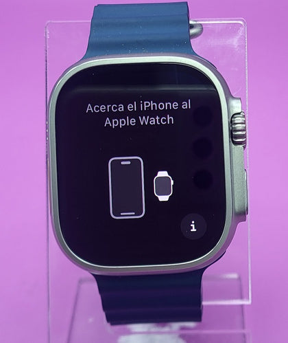 Watch Ultra 2 (Cel) With Sports Strap, Natural Titanium, 49mm. 100% Battery Health