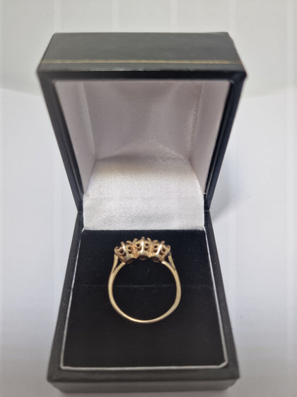 Gold Ring (Love) 9CT Size Q 1.9G.