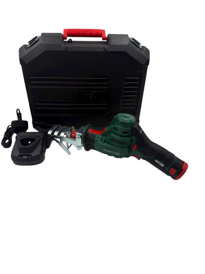 12v Cordless Pruning Sabre Saw Garden Saw Reciprocating with Battery & Charger