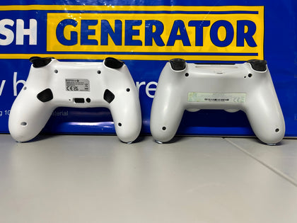 Playstation 4 Slim Console, 500GB White (two pads)