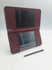 Nintendo 3DS XL maroon handheld console with charger UNBOXED
