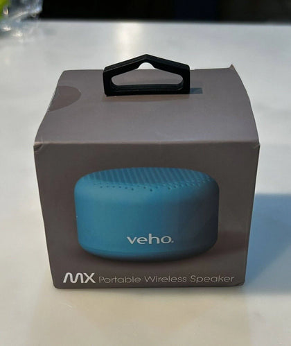 Veho Mx Portable Bluetooth Wireless Speaker - Blue.