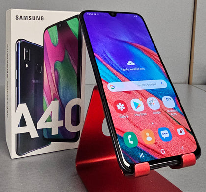 Samsung Galaxy A40 64GB Black **Any network**