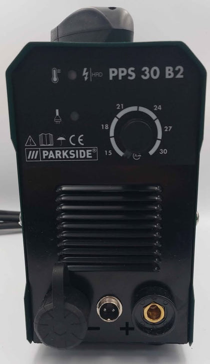 **collection only** Parkside plasma Cutter PPS-30-B2 Boxed green with all cables