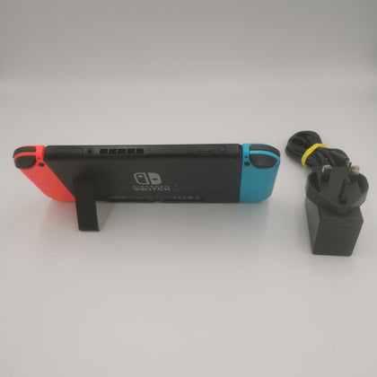 Nintendo Switch Console, 32GB + Neon Red/Blue Joy-Con, Unboxed with charger-LOOSE LEFT JOYCON