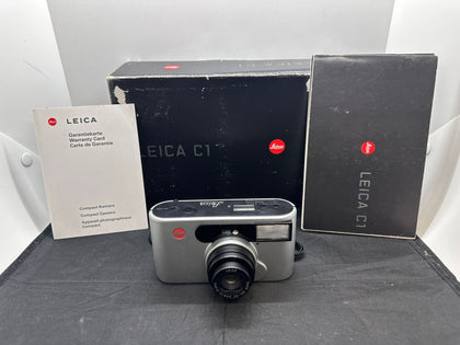 Leica C 1 - Point & Shoot / Zoom Camera - 35mm - Lens: 38mm - 105mm Silver