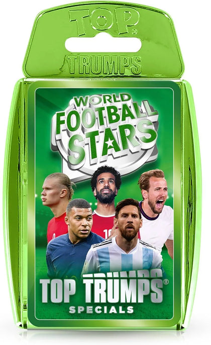 Top Trumps Specials World Football Stars (Green) Card Game.