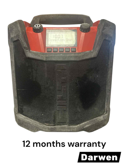 Hilti RC4-36 DAB Jobsite Radio and Battery Charger - Includes one battery