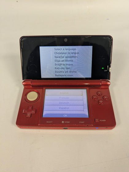 Nintendo 3DS Console Red