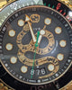 Gucci Dive Quartz Watch PVD Gold Plated & Steel 45mm Boxed