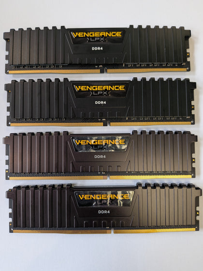 Vengeance Lox DDR4 3200 Mhz   4 x 8gb Ram