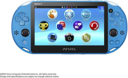 Sony PS VITA PLAYSTATION VITA SLIM PCH 2000 (AQUA BLUE), + 3 GAMES