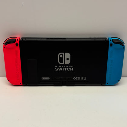 Nintendo Switch Console with Neon Red/ Neon Blue Joy Cons Boxed