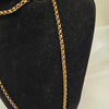9ct Yellow Gold Belcher Chain 31.5" 32g