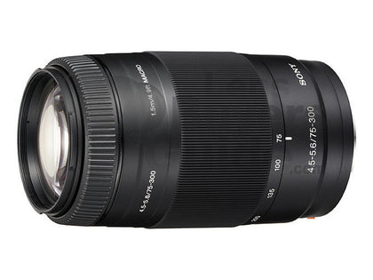 Sony 75-300mm f/4.5-5.6 Compact Super Telephoto Zoom Lens