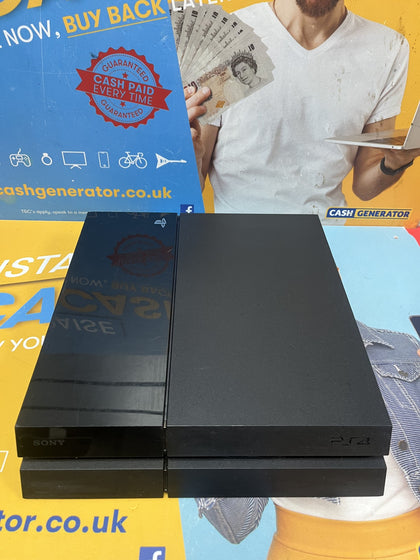 Playstation 4 Console, 500GB Black, - Unboxed.