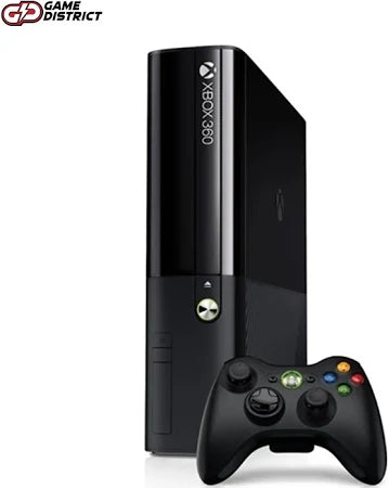 Microsoft Xbox 360 Black Console with 1 controller & 1 game