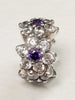 Genuine Pandora Forget-Me-Not Spacer Charm S925 ALE 791834ACZ - Retired