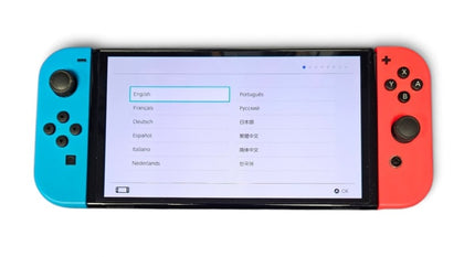 Nintendo Switch OLED Console with Dock - Unboxed