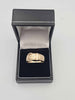 9ct Yellow Gold Buckle Ring - Size Y - 3.86 Grams