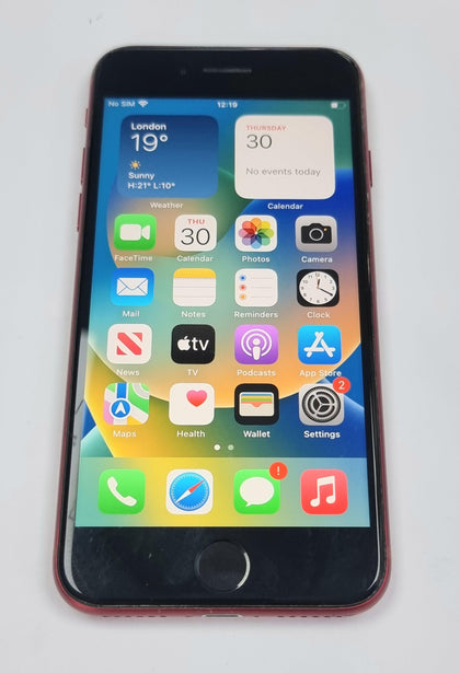 New-apple Iphone Se 3rd Gen 2022- 5g-64gb -unlocked-product Red-