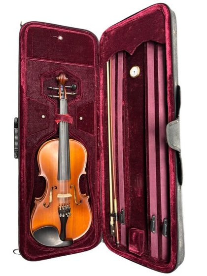 Gear4Music MV1415 3/4 Violin with Case