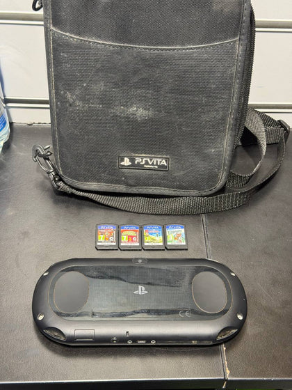 PS Vita with x4 Games + Case