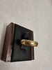 9ct Yellow Gold Mens Band Ring - Size V