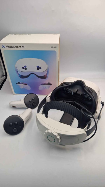 **DEAL** Oculus Meta Quest 3S VR Virtual Reality Headset - 128GB SSD - Boxed With 2x Controllers