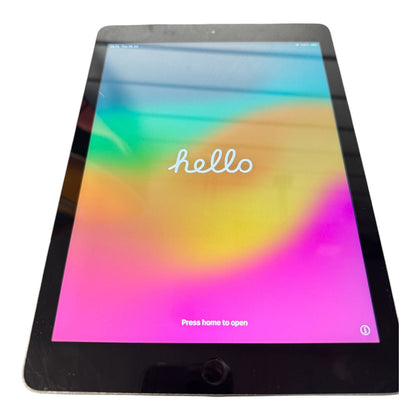 Apple iPad 9.7 (6th Gen) 128GB Wi-Fi + Cellular - Space Grey (read description)