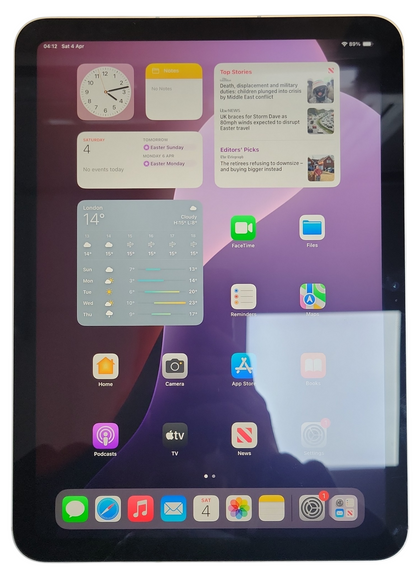 Apple iPad 10th Gen (A2757) Cellular 64GB Space Grey, Boxed