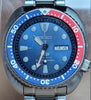 Seiko PADI Solar Quartz 43mm Blue Dial 200m Diver Steel Bracelet