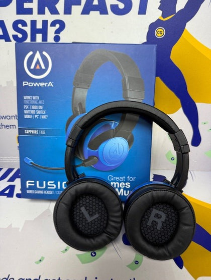 PowerA Fusion Wired Gaming Headset **Sapphire Blue**