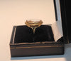 Beautiful 9ct Yellow Gold Cameo Ring - 2.80G - Size J - Hallmarked