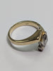 14CT CZ Ring - Size N 1/2