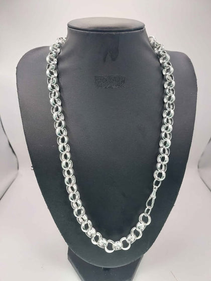 ***BRAND NEW*** (925 Hallmarked&Tested), 82.5G Silver Belcher Chain, 24