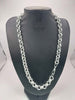 ***BRAND NEW*** (925 Hallmarked&Tested), 82.5G Silver Belcher Chain, 24" In Length